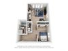 North Hollow Apartments B1 Floor Plan